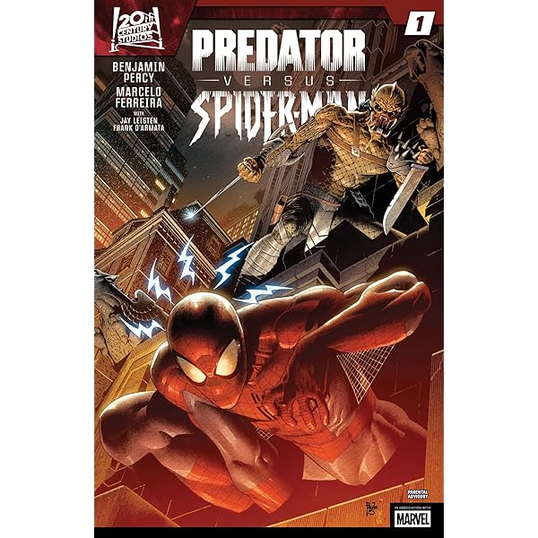 Predator Vs. Spider-Man (2025) #4 (of 4) eBook : Percy, Benjamin